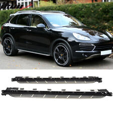 Fits 11-18 Porsche Cayenne OE Factory Style Running Board Side Step Bar Aluminum picture