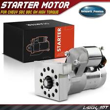 Starter Motor for Chevy SBC BBC GM Super Mini High Torque 1.4KW CW 12V 10 Teeth picture