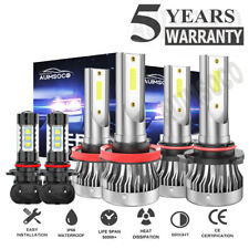 For Toyota Land Cruiser VX Sport Utility 2008-2011 LED Headlight Fog Light Bulbs picture