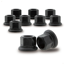 10 PCS Flanged Wheel Nuts M22x1.5 33mm for Unimount Hub Piloted Semi Truck picture
