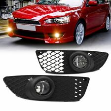 Fit For 2008-2014 Mitsubishi Lancer Clear Lens 1 pair Front Bumper fog light picture