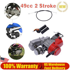 2 Stroke 49cc 47cc 50cc Racing Engine Motor For ATV Pocket/Quad/Small Dirt Bike picture