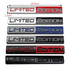 3D Limited Edition Car Trunk Metal Emblem Badge Body Fender Sticker Decal Trims picture