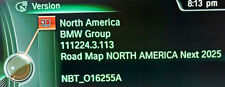 Original BMW North America Next 2025 MAP Navigation update + FSC code picture
