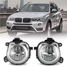 For 16-18 BMW X1/X4/X5/X6 LED Fog Lights 2011-2016 BMW X3 Front Bumper Lamp Pair picture