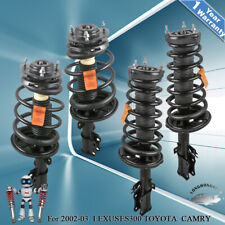 4X Front & Rear Full Shocks Struts ASSY For 2002 2003 TOYOTA CAMRY LEXUS ES300 picture