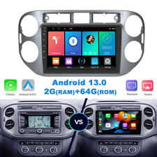 2+64G For 2009-2017 VW Volkswagen Tiguan Car Radio Stereo GPS CarPlay Android 13 picture