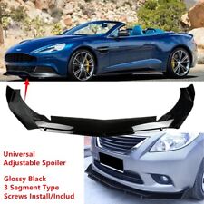 Universal Adjustable For Aston Martin Vanquish 14-19 Front Lip Spoiler Splitter picture