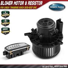 HVAC Heater Blower Motor Resistor Kit for Chevrolet Traverse Buick 2013-2017 GMC picture