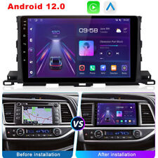 CarPlay For 2014-2019 Toyota Highlander Android 12.0 Car Stereo Radio GPS Navi picture