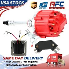 Fit Chevy GM GMC 350 454SBC BBC Small big Block Distributor+module+ignition coil picture