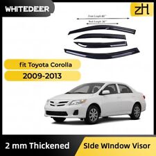 Fits for Toyota corolla 09-13 Side Window Visor Sun Rain Deflector Guard picture