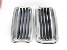 1985 - 1989 BMW 635CSI Left & Right Center Kidney Grille Pair 1843527 / 1843528 picture