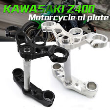 CNC Motorcycle Triple Tree Front Upper Top Clamp For Kawasaki Ninja400 2018-2022 picture
