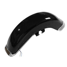 Painted Black Front Fender Assembly Fit For Harley Electra Glide Road King 14-23 picture