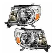 DEPO Headlight Set For 2005-2011 Toyota Tacoma Driver & Passenger Side TO2503157 picture