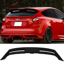 Fits 12-18 Ford Focus Hatchback ST OE Style Rear Roof Spoiler Wing Unpainted ABS picture
