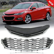 For 2016 2017 2018 Chevrolet Cruze Sedan Front Upper and Lower Grille Grill Set picture
