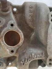Edelbrock S.P.2.P. Intake Manifold Small Block Chevy 327 350 383 Aluminum picture