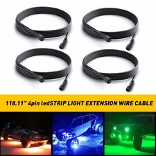 4x 10ft 4 Pin Extension Wire Cable Cord Kit for LED RGB Under Glow Rock Light picture