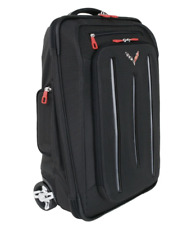 Corvette Stingray Roller Wheel Luggage with C7 Cross Flag Logo  picture