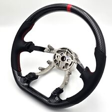 REVESOL HYDRO DIP Carbon Fiber RED Steering Wheel for 1997-2004 Corvette C5 Z06 picture
