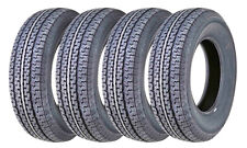 2PC FREE COUNTRY ST205/75R15 Trailer Tires 205 75 15 10PR Radial LRE Heavy Duty picture