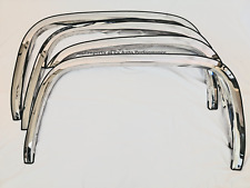 For SILVERADO 1500 07-13 Chrome Polished Stainless Steel Fender Trim Moldings 2