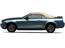 Ford Mustang Convertible Soft Top & Heated Glass Window 2005-13 Camel Sailcloth picture