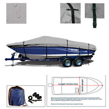Tracker Pro Guide V-175 With Port Troll Motor Fishing Ski Trailerable boat cover picture
