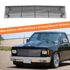 Chrome Grille Fits 1982-1990 Chevy S-10 Pickup/Blazer/S-15/Jimmy E Billet Grill picture