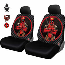 New Marvel Comic Deadpool Car Truck SUV Seat Cover Keychain and Gift For NISSAN picture