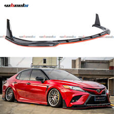 For Camry SE XSE 2018-2023 Yofer V2 Style Front Bumper Lip Splitter W/ Red Line picture
