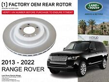 Genuine Land Rover/ Range Disc Brake Rotor Rear GENUINE FACTORY OEM (VIN VERIFY) picture