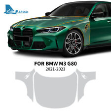 Hood Fender Precut Paint Protection Film PPF Clear PPF For BMW M3 G80 2021-2023 picture