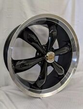Vision Wheel 142 Legend 5/6 9.5x22 Gloss Black With Machined Lip Rim picture