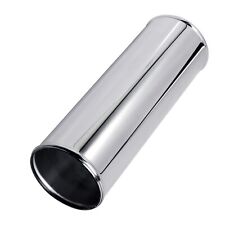 4 in Straight Intercooler Pipe Air Intake Hose Aluminum Alloy Tube Silver 30 cm picture