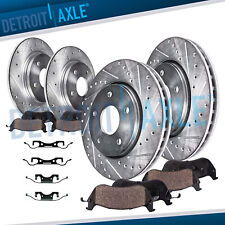 330mm Front Rear Rotors Brake Pads for 2011 - 2018 Dodge Durango Grand Cherokee picture