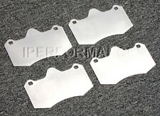 Titanium Brake Pad Shim Heat Shield Set for Noble M15 2006-2011; Front picture
