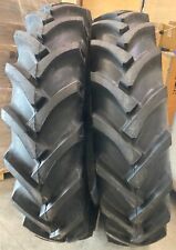2 New Tires 12.4 38 BKT Tr135 R-1 R1 8 Ply TT Tractor Rear Farm 12.4x38 picture