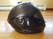 Bell Race Star Flex Motorcycle Helmet Size Medium Carbon Fiber picture