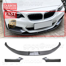 For BMW F22 2 Series M Sport 2014-21 MP Style Carbon Front Bumper Lip Splitter picture