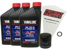 Cyclemax Genuine OEM 2015-2023 Yamaha YZF-R3 YZFR3 Oil Change Kit picture