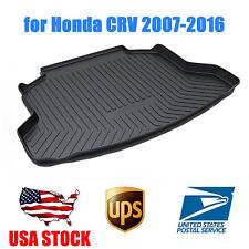 Rear Cargo Trunk Liner Cover Floor Mat Carpet Black for Honda CRV 2007-2016 picture