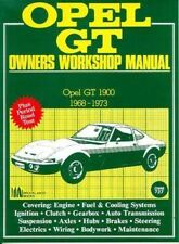 Opel Gt 1968 1969 1970 1971 1972 1973 Owner'S Workshop Service Repair Manual New picture
