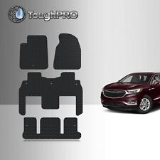 ToughPRO Floor Mats + 3rd Row Black For Chevrolet Traverse Bucket 2009-2017 picture