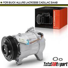 A/C Compressor with Clutch for Buick Allure 2010 LaCrosse Cadillac Saab V6 3.0L picture