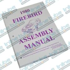 1980 Pontiac Firebird Trans Am Gm Factory Assembly Manual 1Pc picture