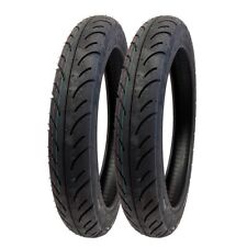 SET OF TWO: Tire 2.75 - 16 (P83) Front/Rear Motorcycle Performance Street Tread picture