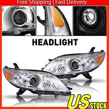 Driver & Passenger Side Headlight Assembly For 2011 2012 13-2020 Toyota Sienna picture